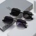 Men's Sunglasses Retro Double Sunglasses Men's Sunglasses Men's High End Fashion Sunglasses_viptrois.com