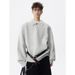 Grey Collar Sweater, Lazy Autumn And Winter Style, Polo Collar Knit Sweater, Thick Inner Layer_viptrois.com