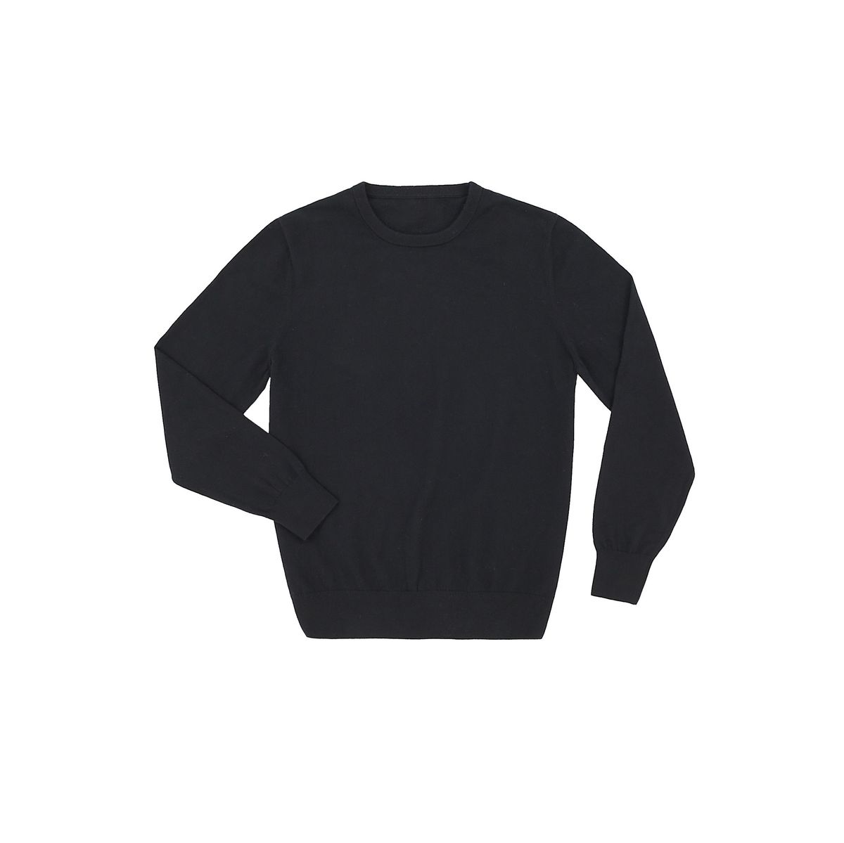 Men's Clothing Wool Blend Crew Neck Sweater - Classic Old Money Style Knit Pullover For Autumn & Winter (White, Black, Brown) | Slim Fit, Breathable_viptrois.com