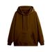 Men's Casual Hooded Sweatshirt With Letter Print, Loose Fit, Comfortable & Stylish For All Seasons_viptrois.com