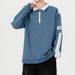 (Gap) Couple's Spring Autumn Men's And Women's Long Sleeve T-Shirt 300G Sided Composite Plain Double Bead 81C_viptrois.com