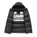 Men's Lightweight Graphene Cotton Vest, Slim Fit Winter Warm Sleeveless Jacket For Casual & Outdoor_viptrois.com