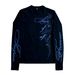 Y2k Retro Print Cotton T-Shirt - Oversized Streetwear Tee With Vintage Letter Graphic, Soft Comfort Fit, Unisex Casual Long Sleeve Top_viptrois.com