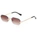 S31454 Square Sunglasses For Women – Trendy Fluorescent Green Small Frame, Internet Celebrity Style_viptrois.com