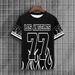 Men's Clothing 2 Pieces Summer Men's Summer Trend Casual Fashion Short Sleeve Shorts Set Letters And Numbers 77 Printing_viptrois.com