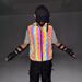 Men's Clothing colorful reflective cotton vest men's autumn and winter outdoor warm thick colorful reflective vest_viptrois.com