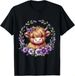 2026 T-shirtt-shirtbaby Highland Cow With Purple Flowers Scottish_viptrois.com