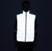 Men's Clothing reflective white duck Silk cotton vest ins outdoor sports warm vest waistcoat_viptrois.com