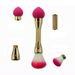 Double Sided Makeup Brush Non Latex Puff BB Cream Loose Powder Brush Bamboo Handle Beauty Makeup Tools_viptrois.com