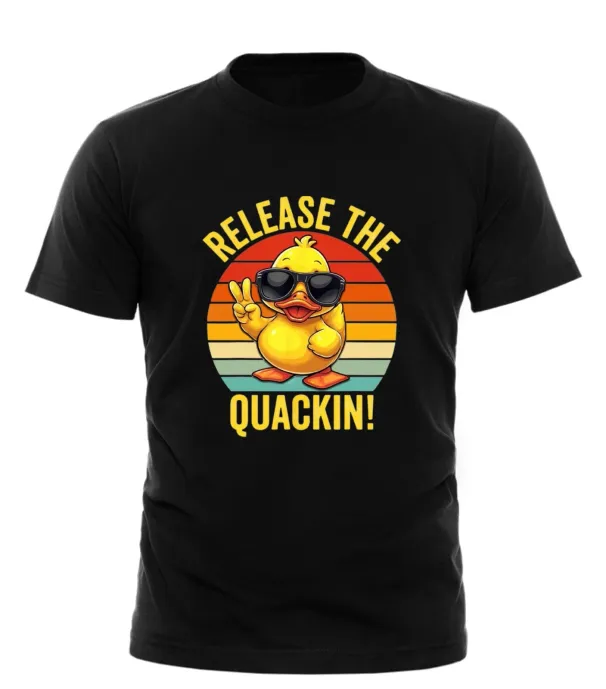 Funny Rubber Duck T-Shirt Mens Womens Tees Top Tee Top All Sizes S M L XL 2XL 3XL 4XL Gift T-Shirt Mens Womens Tees Top_viptrois.com