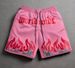 Men's Clothing Gothic Style Flame Print Men's High Street Shorts Summer Trendy Loose Casual Versatile Athletic Bottoms_viptrois.com