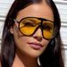 Toad Large Frame Sunglasses New Integrated Sunglasses Outdoor Windproof Street Shooting Sunglasses Trend_viptrois.com