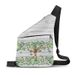 Halloween ghost cross casual messenger bag chest bag shoulder bag portable chest bag_viptrois.com