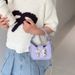 Cute And Sweet Bow Children's 2024 Summer New Handbag For Women's Niche Chain One Shoulder Crossbody Bag_viptrois.com