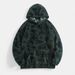 Ethnic Print Hooded Sweatshirt - Unisex Pullover With Tribal Embroidery, Oversized Streetwear (S-XXL)_viptrois.com