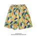 Men's Beach Pants Trendy Brand Loose Five-Point Quick-Drying Flower Shorts Casual Large Pants_viptrois.com