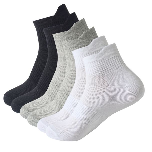 Sport Socks New Sports Socks Spring And Summer Thin Mesh Socks Men And Women's Ear Lift Mid Tube Socks Sweat Absorbing Cotton Socks_viptrois.com