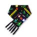 Women's Scarves Santa Claus Deer Head Scarf With LED Lights Colorful Lights Elk Winter Jacquard Fan Scarf_viptrois.com