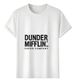 Tshirt 2026 Muscle Freaks Dunder Mifflin Retro Style Paper_viptrois.com