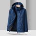 Unisex 3-in-1 Detachable Waterproof Windproof Jacket For Hiking Skiing Outdoor Activities - Fleece Lined Camouflage Winter Spring Fall Coat_viptrois.com