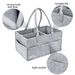 Premium Felt Diaper Bag - Multi-Functional Organizer For Baby Essentials (Portable, Adjustable Strap, Spacious Pockets, New Design)_viptrois.com