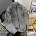 American Heavy Industry Splicing Short Denim Trendy Brand Street Cleanfit Motorcycle Jacket For Men_viptrois.com