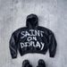 Men's Clothing Rock Letter Print Hoodie Loose Unisex Retror Sweater Jacket Top American Gothic_viptrois.com