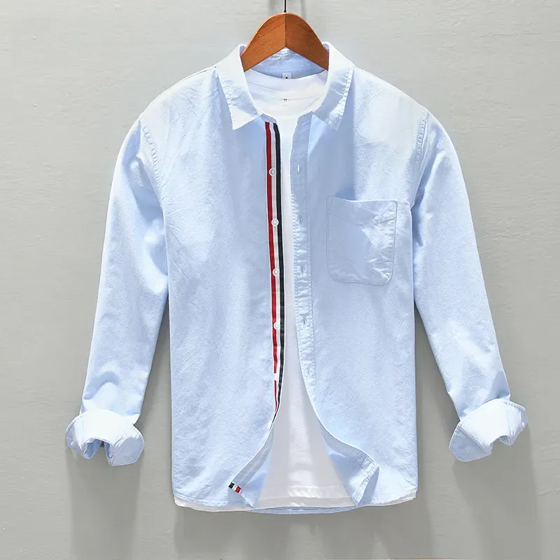 Shirt S Designers Fashion Menswear Casual Bussiness Shirtsa Classic Man Dress Shirts Men Long Sleeve Brand Fashions_viptrois.com