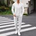 Men's Clothing Waffle-Knit Blazer & Pants Set – Premium Textured Suit For Men (Khaki/Black/Navy, S-XXXL)_viptrois.com