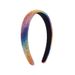 Fashionable and Shiny Full Diamond Hair Accessories with Simple Temperament Rainbow High-quality Headband Suitable for Shopping and Parties_viptrois.com