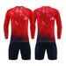 Men's Clothing competition training suit sports adult football suit suit men's printed number jersey women's team uniform printing_viptrois.com