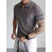 Men’s Clothing Polo Shirt V Neck Short Sleeved Knitted Sweater Men's Seagull Collar British Business Summer Ice Silk T Shirt Tide_viptrois.com