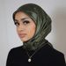 Apparel Accessories Solid color large square scarf 90cm Malay casual headscarf silk gift scarf monochrome shawl cheap gauze scarf wholesale_viptrois.com