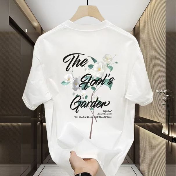 American Pi Shuai Cotton Short Sleeved T-shirt Youth Men's And Women's Summer Instagram Fashion Brand Street Loose Round_viptrois.com
