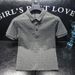 Men's Clothing High End Lapel Short Sleeved Polo Shirt Men's Summer Flocking Printing Slim Business Short Sleeved T Shirt E1923_viptrois.com
