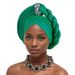 New Braids Stacked Diamond Heavy Industry Baotou Hat Muslim Hat African Hat_viptrois.com