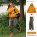 Pulse Woodpecker 3-in-1 Jacket For Women 2025 New Dopamine Outdoor Yellow Windproof Waterproof Hiking Coat_viptrois.com