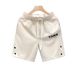 Men's Clothing Simple Popular Buttoned Letter Shorts Men's Sports Shorts Summer_viptrois.com