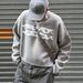 Harajuku-Inspired Casual Pullover Sweater – Artistic Jacquard Knit, Oversized Round Neck For Winter & Fall (Sizes S-XXL, Grey/Black)_viptrois.com