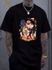 Sean Strickland Retro T Shirt Vintage Size S 4XL Stylish Streetwear Graphic Versatile Summer Slightly Casual Homme Stretched Top For Everyday Wear_viptrois.com