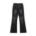 American High Street Cat Beard Washed Micro-pull Jeans Men And Women Trendy Brand Thin Loose Cleanfit Pants Trendy_viptrois.com