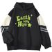 2024 Spring And Autumn New Color Block High-End Earth Ling Hgg Cool Internet Celebrity Long Sleeve Sweatshirt_viptrois.com