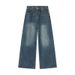 Summer New Arrival Retro Wide Leg Loose Jeans For Men Hot Selling Item With High-Quality Denim_viptrois.com