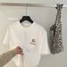 100% Cotton Unisex Short-sleeve T-shirt, New Summer Style, Loose, Casual, Trendy, Cool And Breathable, Round-neck_viptrois.com