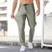 Men's Lightweight Stretch Casual Pants - 4-Way Flex, Anti-Wrinkle, Outdoor & Sports Ready (Black/Grey/Blue/Khaki, Euro Sizes XXS-XXXL)_viptrois.com