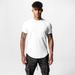 Men's Clothing Summer Large Size Sports Short Sleeved Mesh Breathable Quick Drying Fitness Training Stretch Solid Color Casual T Shirt_viptrois.com