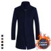 Loom Loom 2023 European And American Autumn Winter Wool Coat Jacket Korean Style Slim Fit Padded Thickened Woolen Men's Clothing_viptrois.com