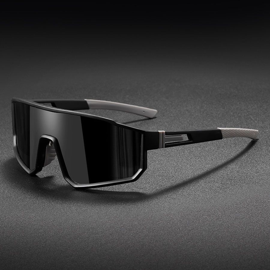 Übergroße Herren-Fahrradbrille Für Herren, Winddicht, Bunte Beschichtung, Sonnenbrille, Outdoor-Sport, Motorrad_viptrois.com