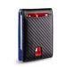 Men’s Bags RFID Carbon Fiber Card Holder Microfiber Genuine Leather Multi Card Slot Dollar Clip Coin Purse Men's Credit Card Holder_viptrois.com