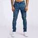 Loom Cross-Border European And American Sale New Men's Jeans Ins Trend Slim Fit Denim Trousers_viptrois.com
